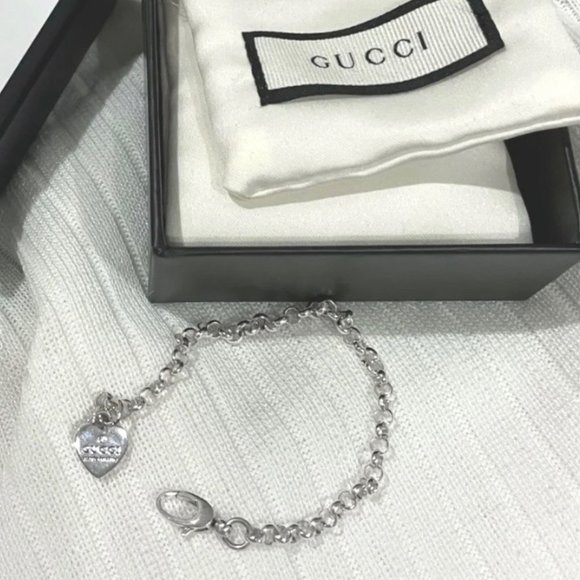 Gucci Sterling Silver Bracelet - Picture 1 of 4